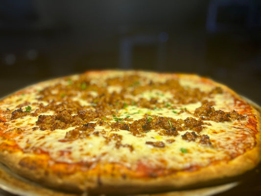 Sausage Pizza - Vincenzo's Kitchen