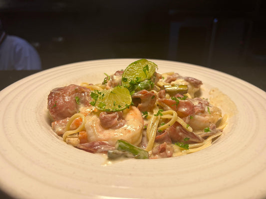 Tequila Shrimp with Prosciutto - Vincenzo's Kitchen