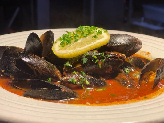 Cozze Alla Diavola - Spicy Mussels - Vincenzo's Kitchen