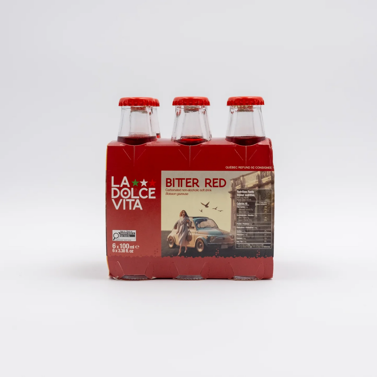Dolce Vita Red Bitter 6x3.38oz by tama