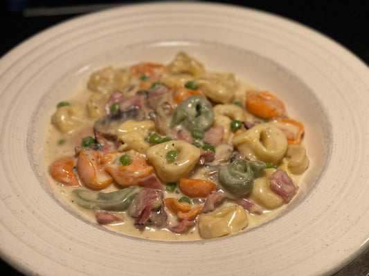 Tortellini Boscaiola - Vincenzo's Kitchen