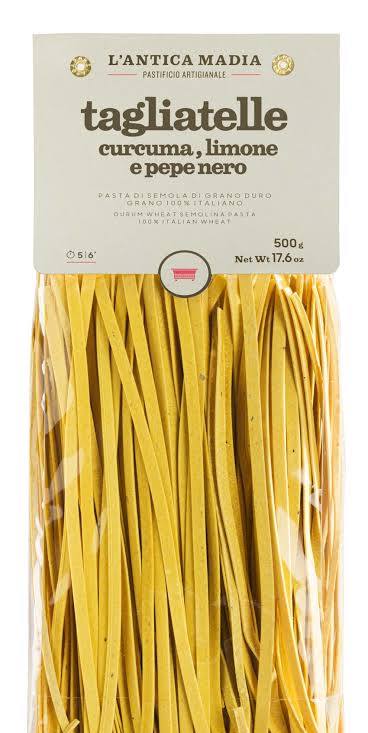 L'Antica Madia Tagliatelle Curcuma, Lemon and Black Pepper