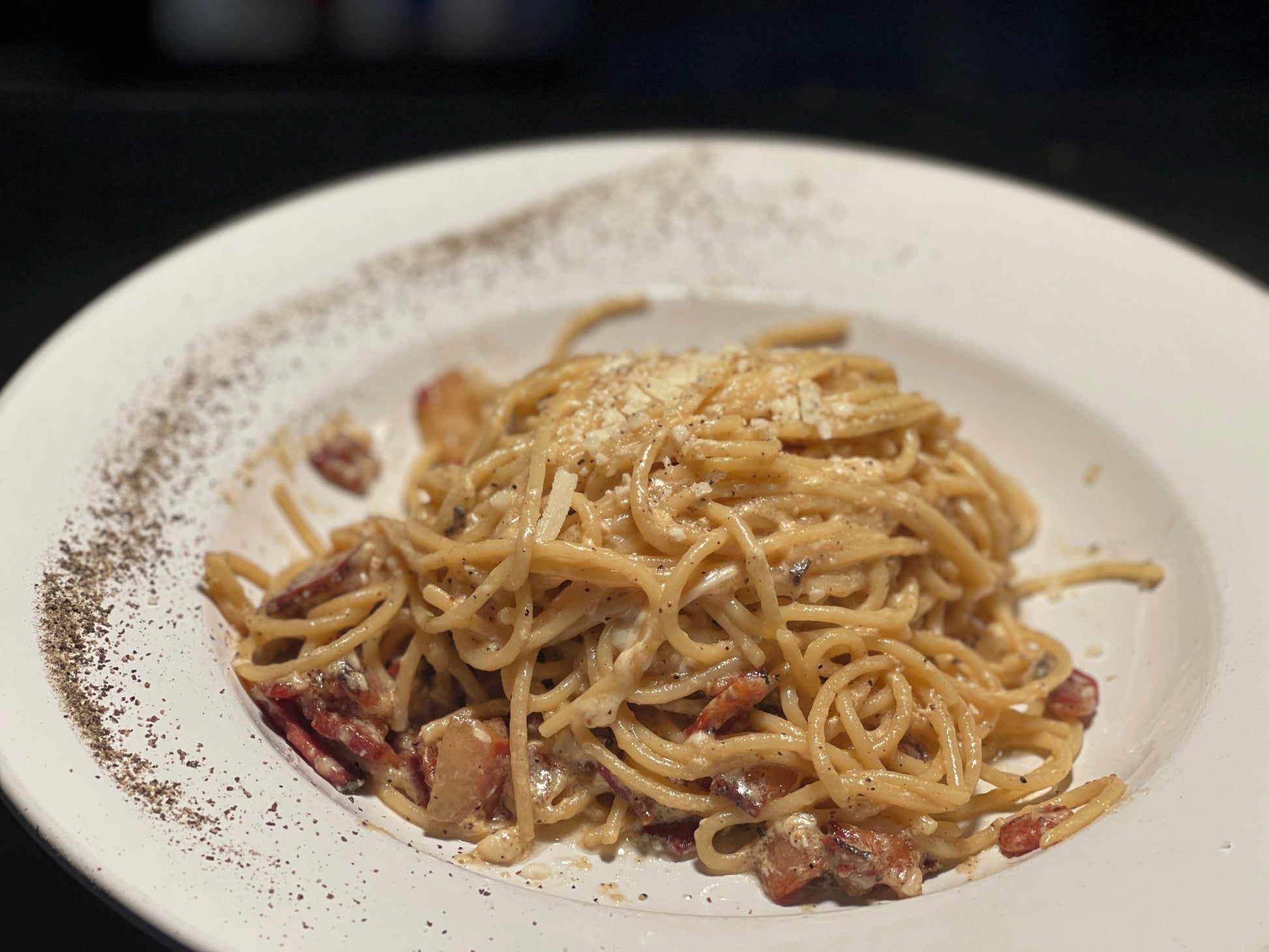 Spaghetti Carbonara - Vincenzo's Kitchen
